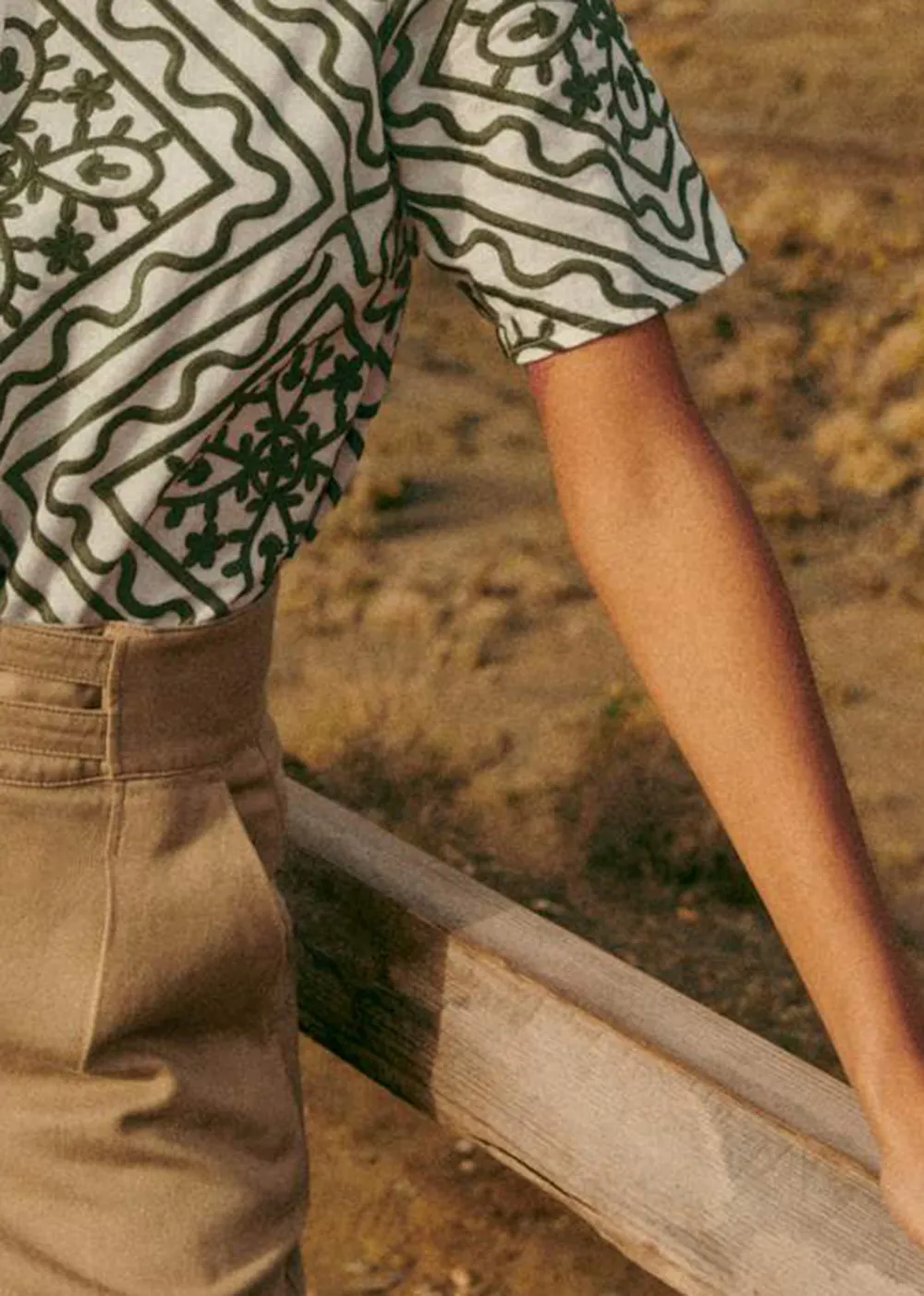 High Rise Straight Leg Pants