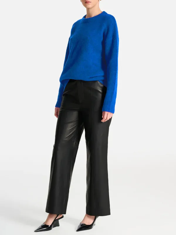 Loose Mohair Knit Sweater
