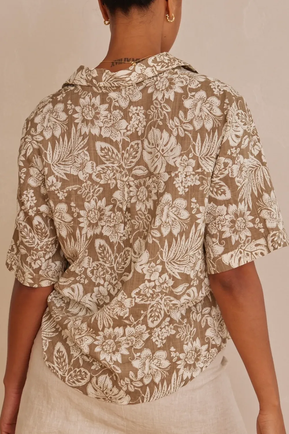 Print Boxy SS Shirt