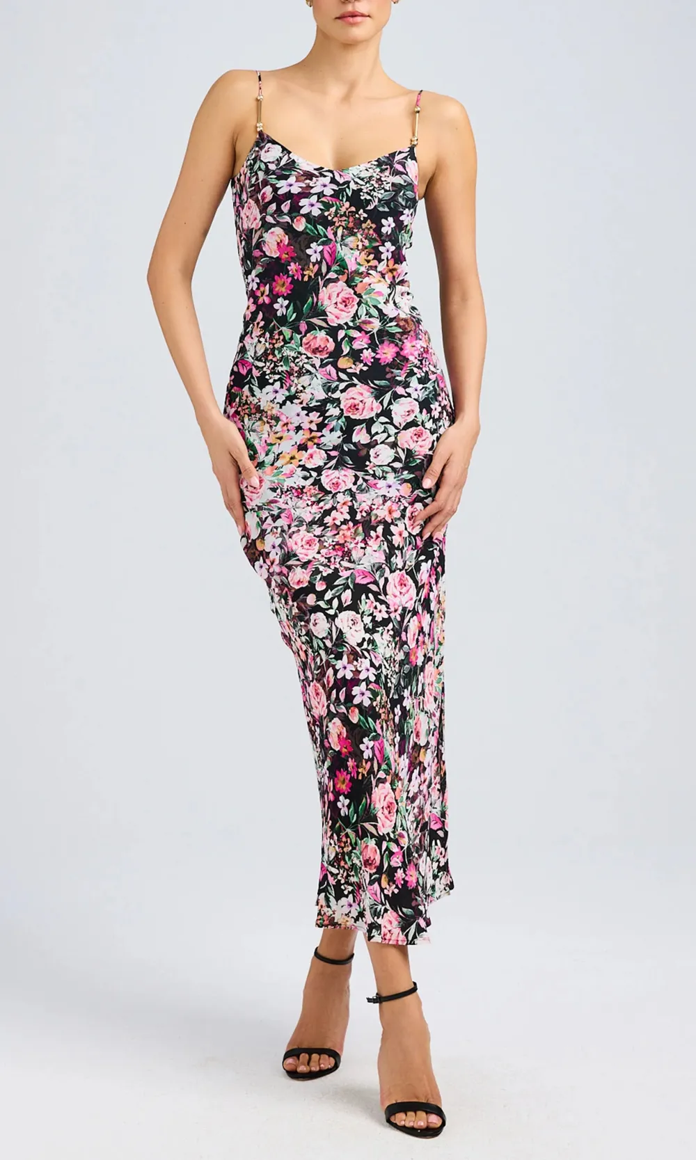 Multicolor Floral Maxi Dress