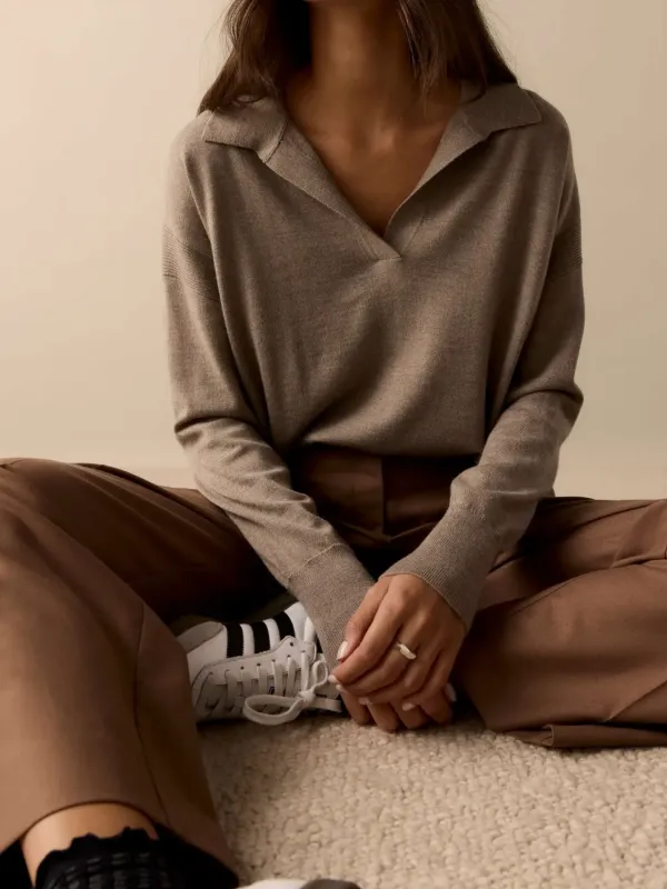 Chia Marle Henley Sweater