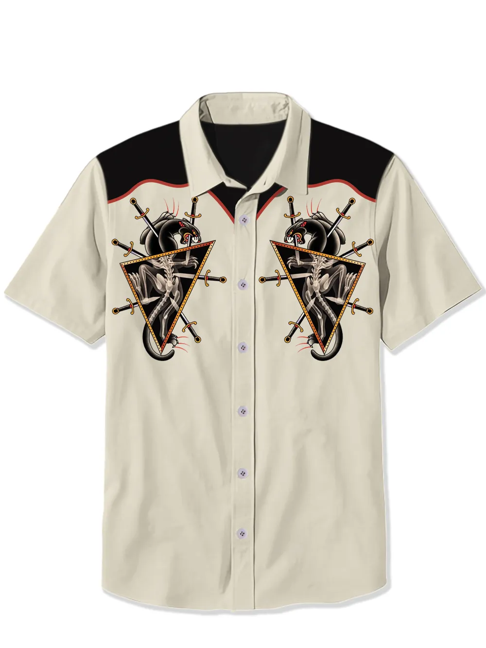 Tiger And Skull Shirt