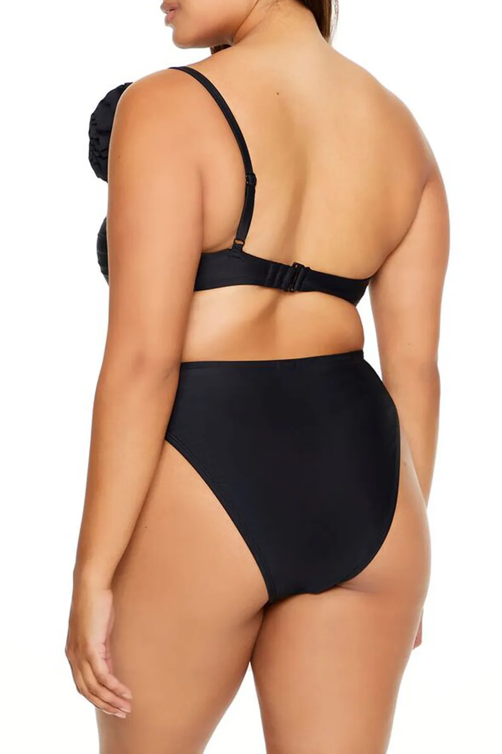 Plus Size Mid-Rise Bikini Bottoms