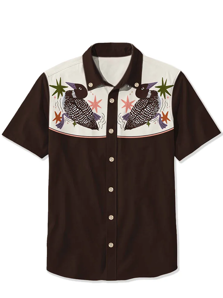 Diving Bird Fallen Leaf Shirt