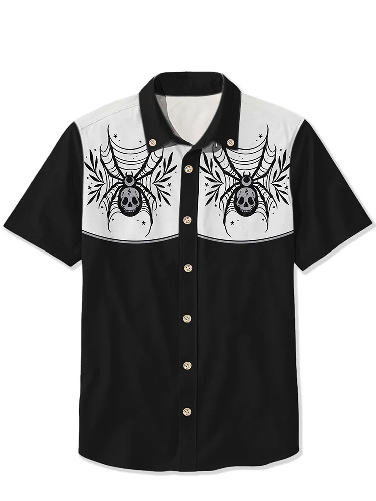 Skeleton Spider Shirt