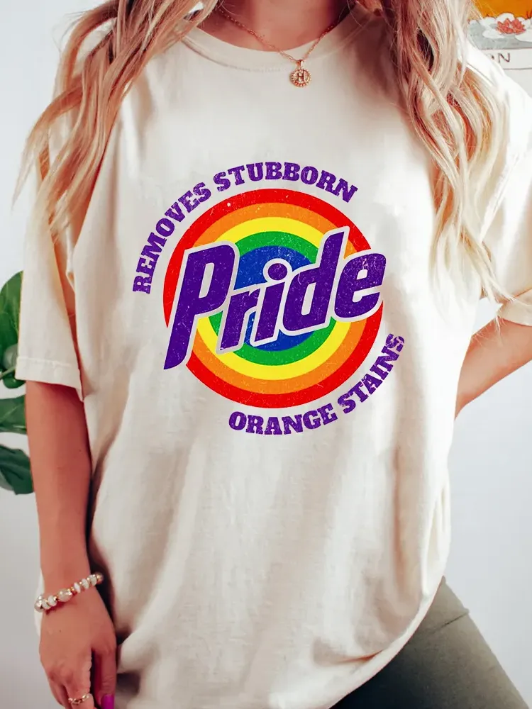 Women'S Pride Short Sleeve Round-Neck T-Shirt