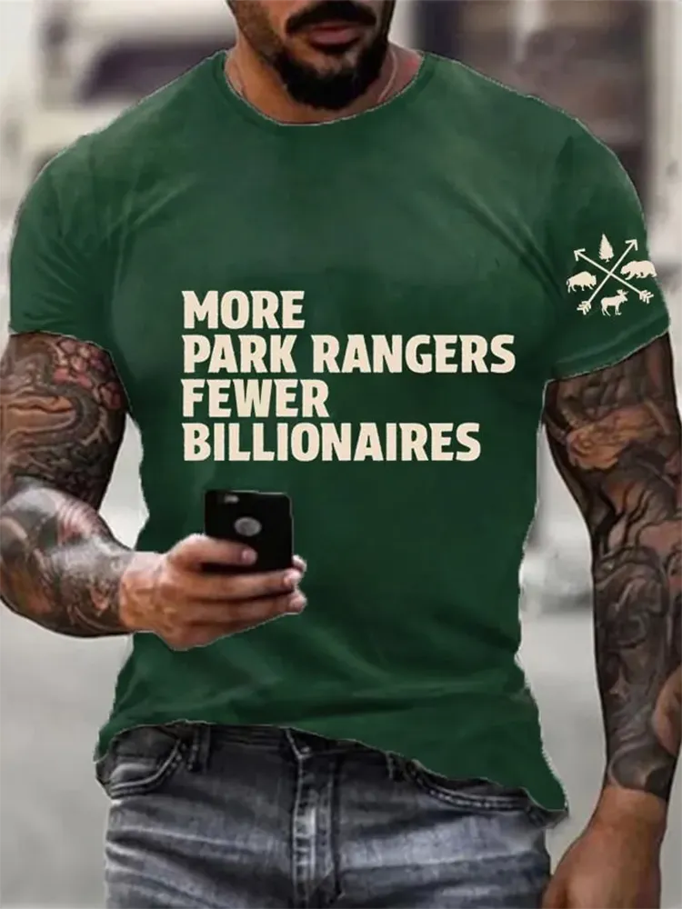 Men'S Print Short Sleeve Casual T-Shirt