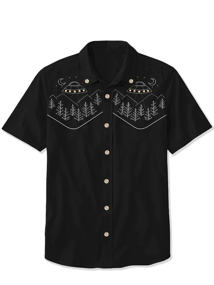 Moonlit Night UFO Shirt