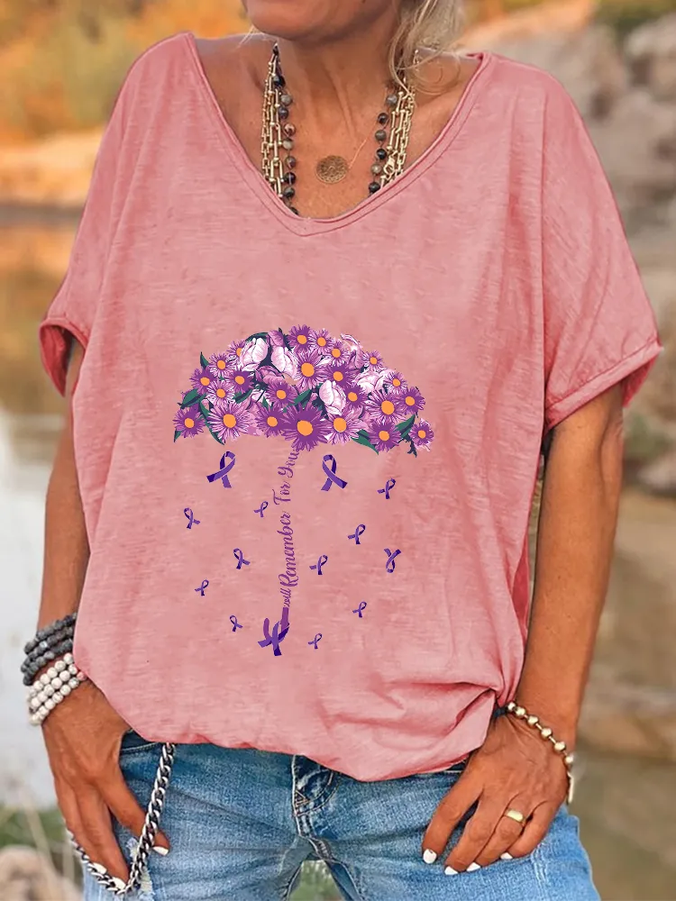 Women'S I Will Remember For You V-Neck T-Shirt
