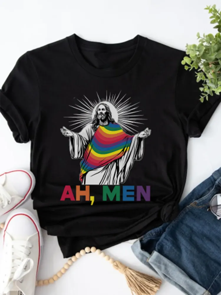 Ah, Men LGBTQ Pride T-Shirt
