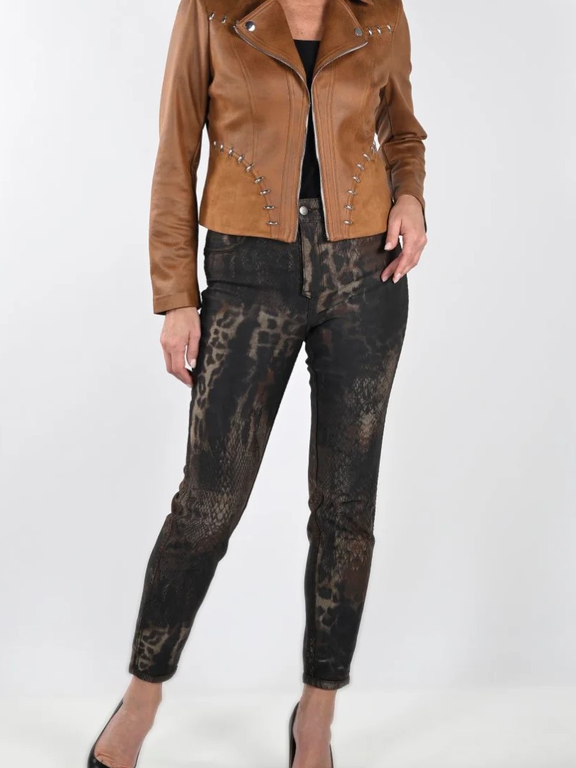 Distressed Black Denim Skinny Jeans