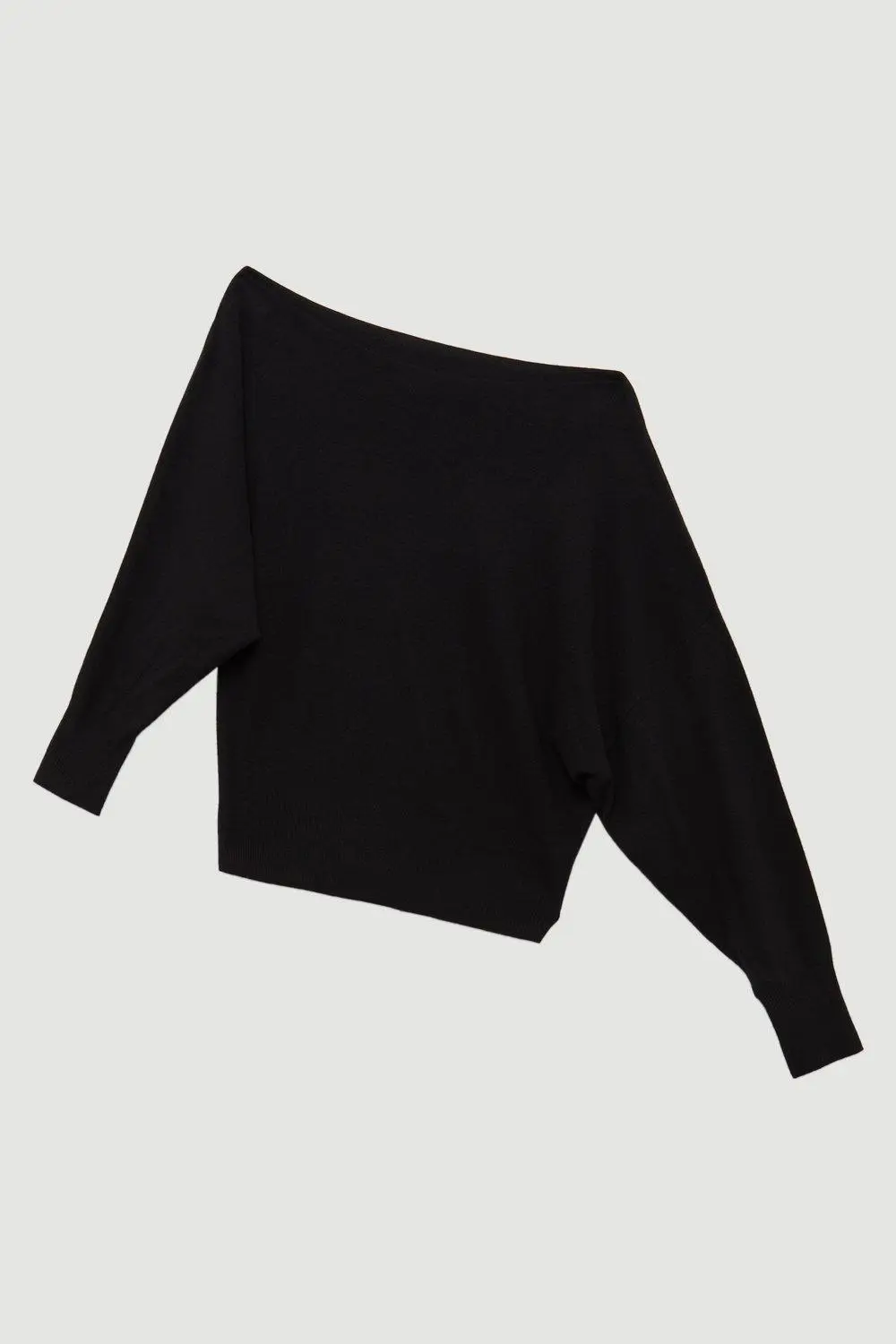 Cashmere Blend Off The Shoulder Knit Top