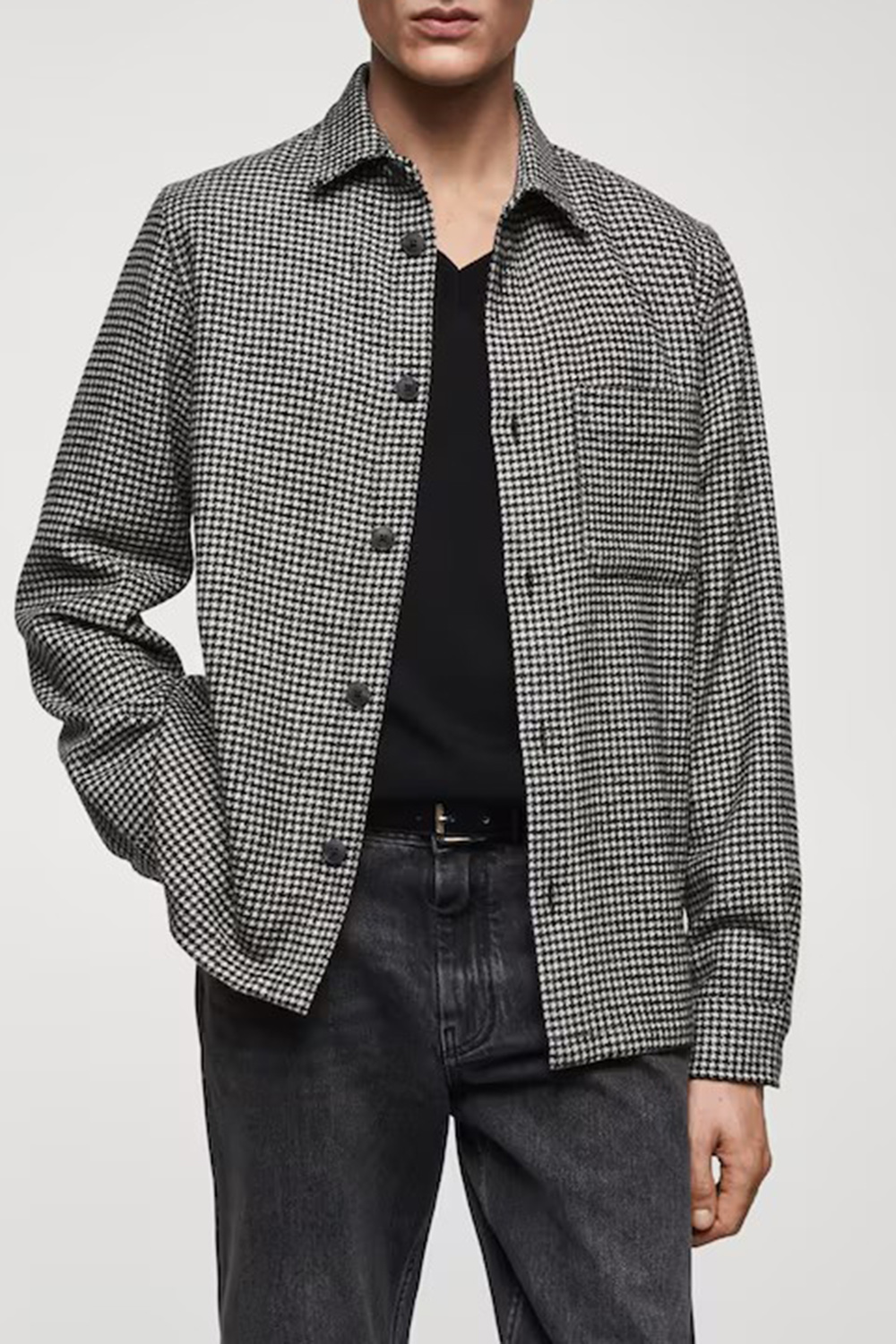 Houndstooth Overshirt