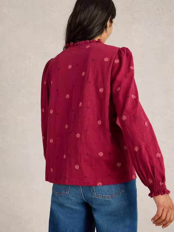 Embroidered Knitted Shirt