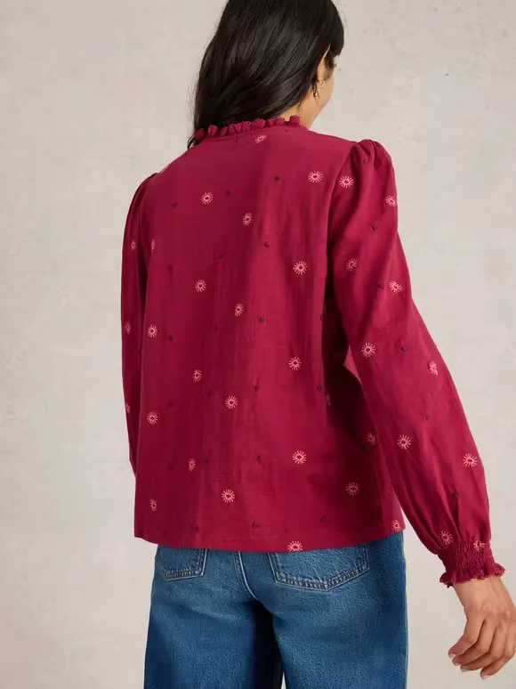 Embroidered Knitted Shirt