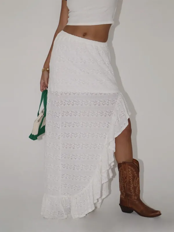 Dance Till Dawn Lace Skirt