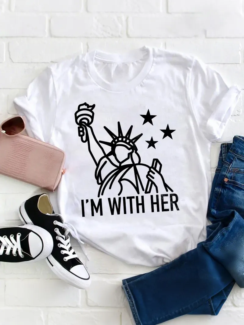 I'M With Her Teacher T-Shirt