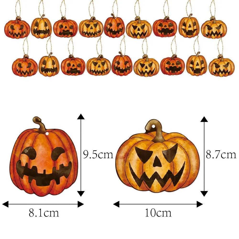 2023 Halloween Pumpkin Ornaments Pumpkin Pendants Halloween Decoration For Home Kids Favors Happy Halloween Party Decor
