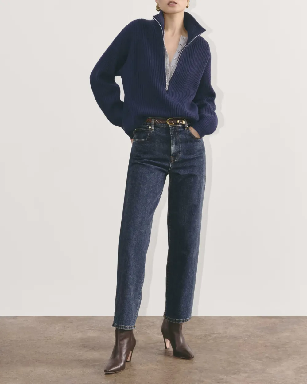 Blue High Waist Jean