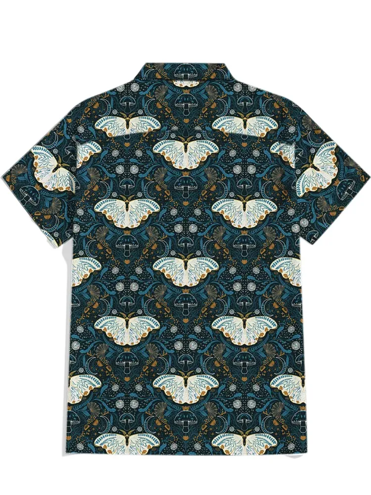 Butterfly Pattern Shirt