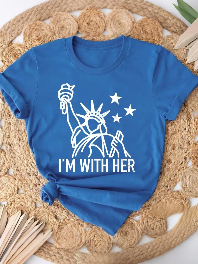 I'M With Her Teacher T-Shirt