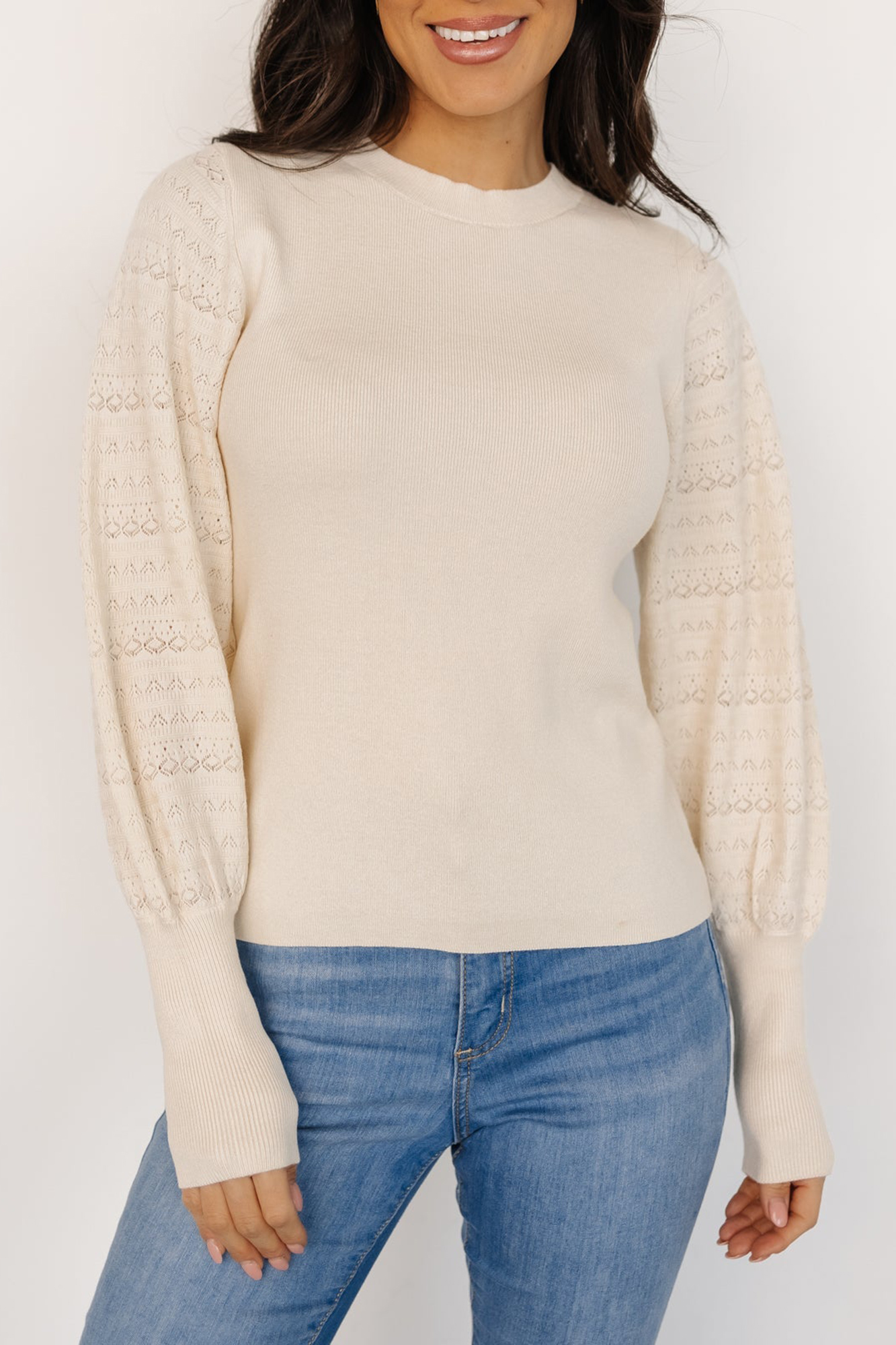 Classic Minimalist Soft Ribbed Knit Top