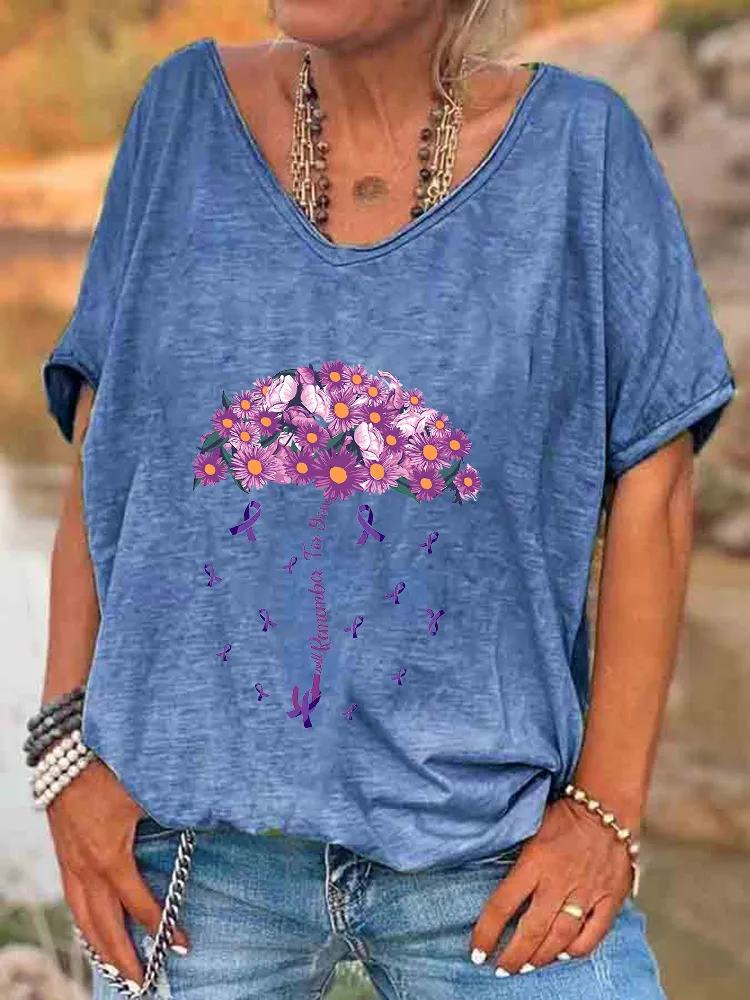 Women'S I Will Remember For You V-Neck T-Shirt