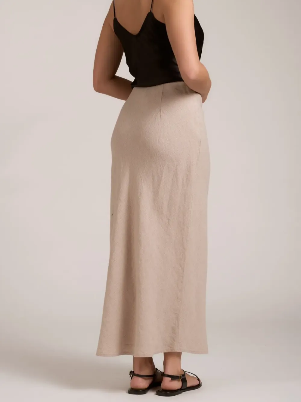 The Linen Slip Skirt