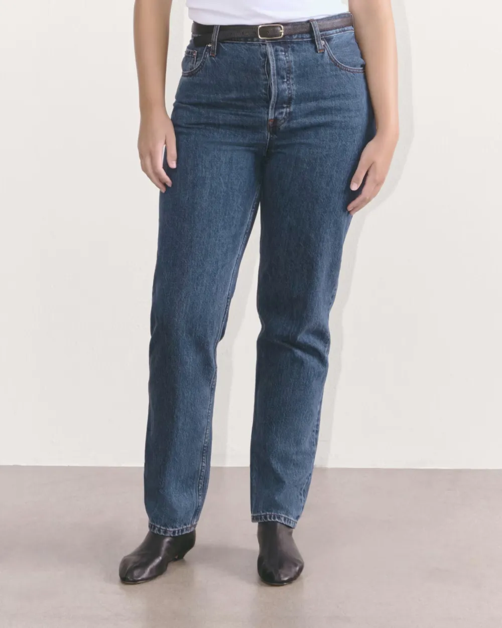 Mid-Waist Jeans