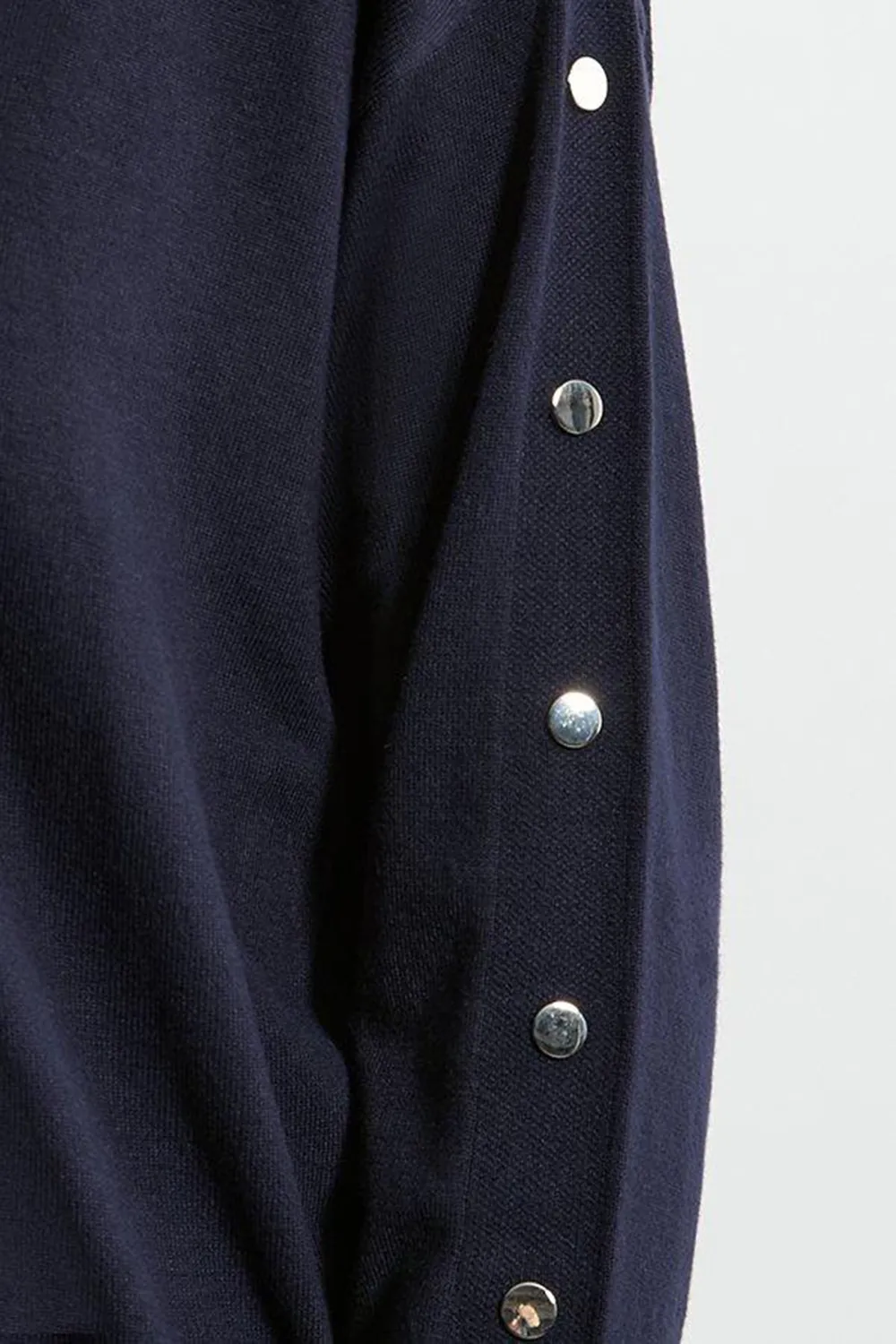 Viscose Blend V Neck Knit Jumper