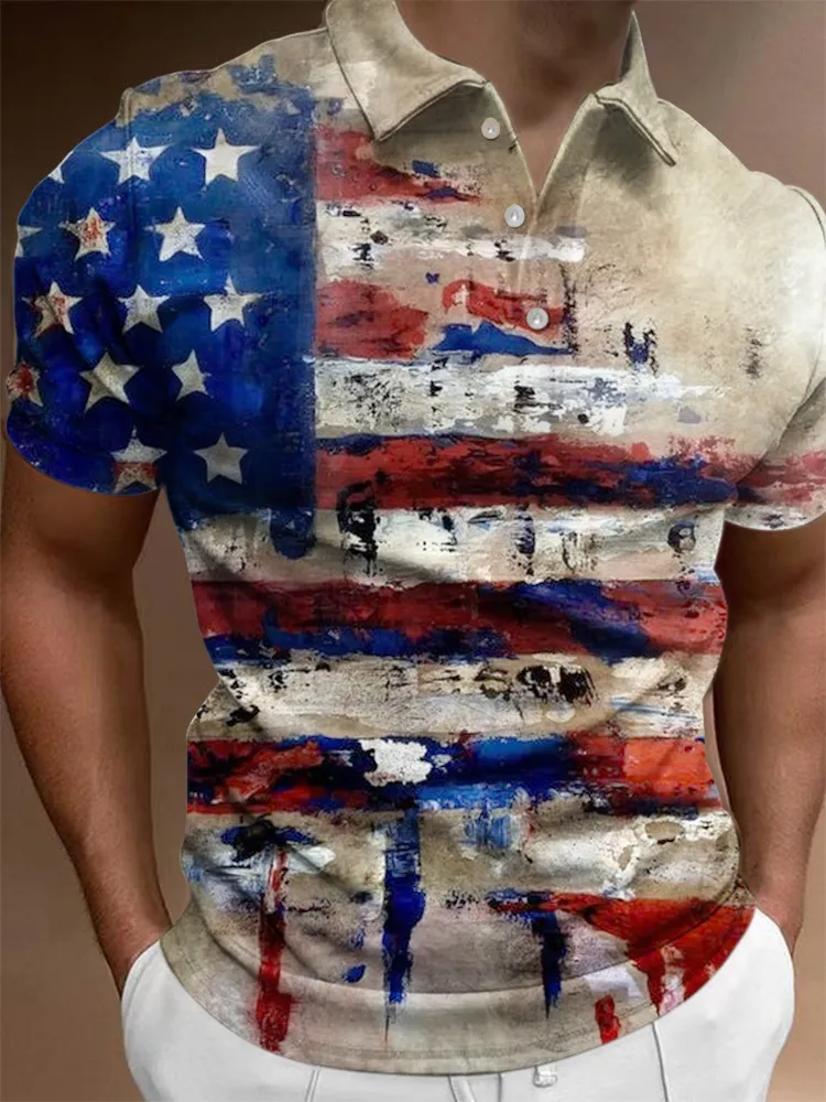 Men's Independence Day Polo Shirt
