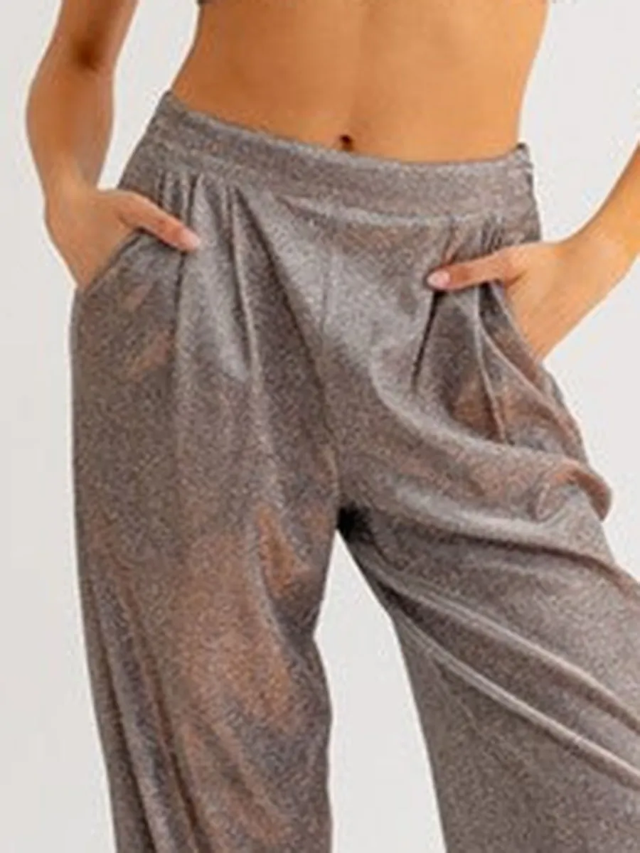 Shine Party Girls Wide Leg Pants