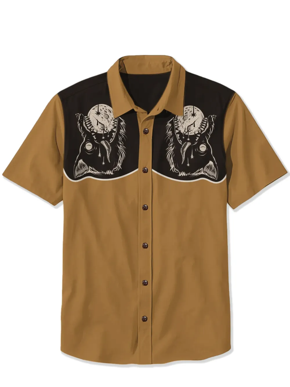 Greedy Wolf Swallows The Moon Shirt