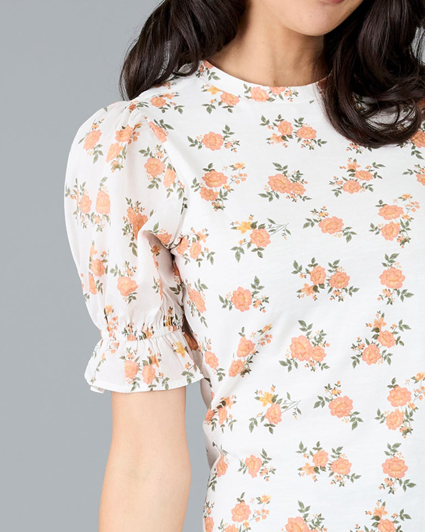 Small Floral Print Blouse