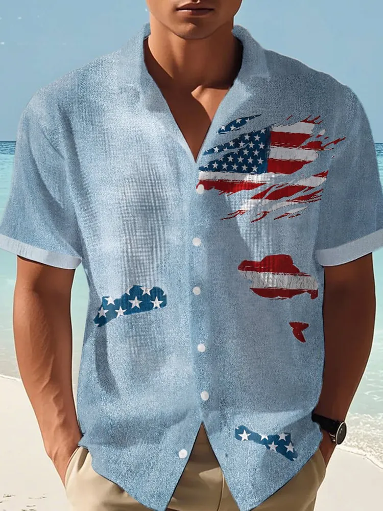 Independence Day Flag Shirt