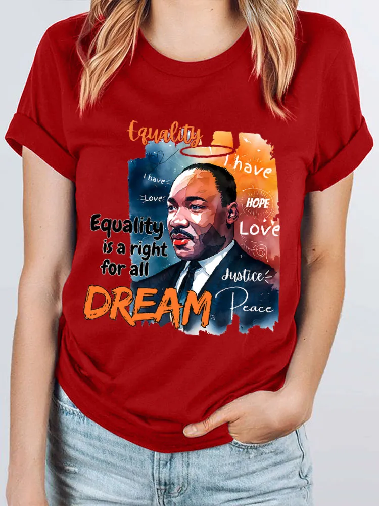 Women'S Round-Neck T-Shirt Equality Is A Right For All Dream