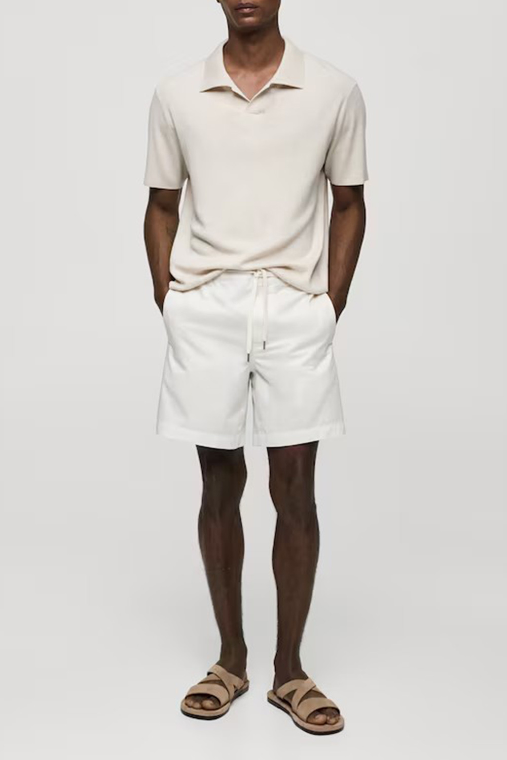 Denim Style Cotton Shorts