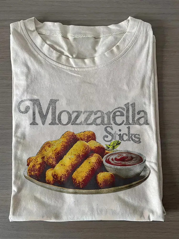 Mozzarella Sticks 90'S T-Shirt