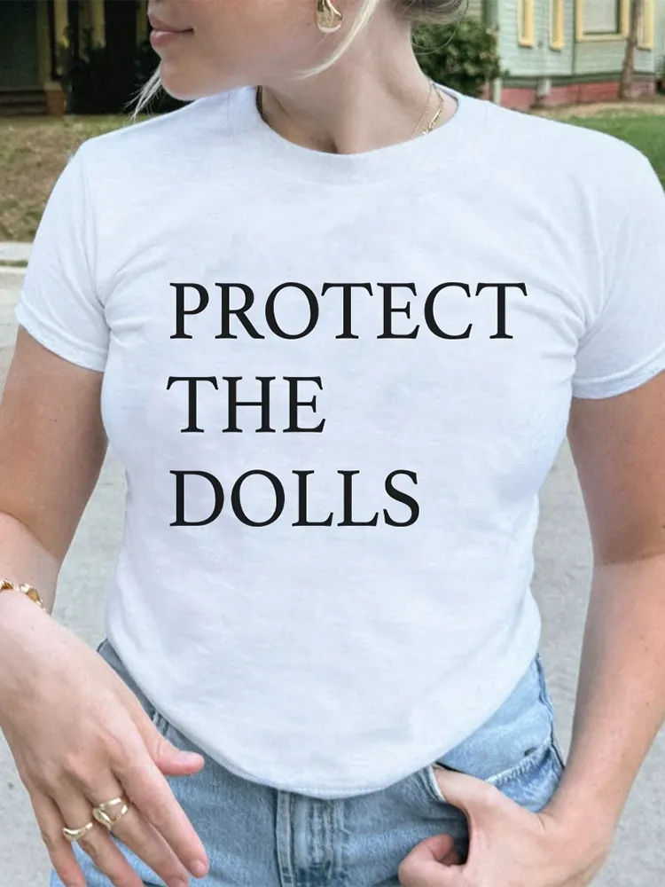 Protect The Dolls Baby Tee