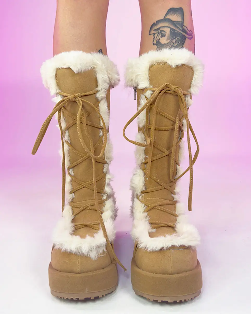 Faux Fur Boots