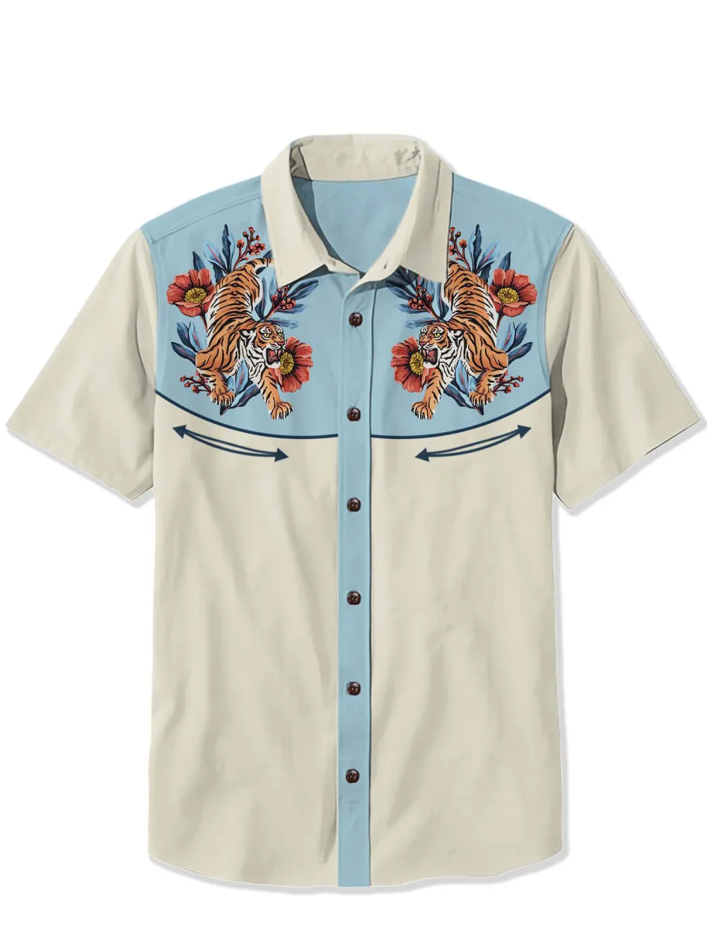 Flower Tiger Shirt