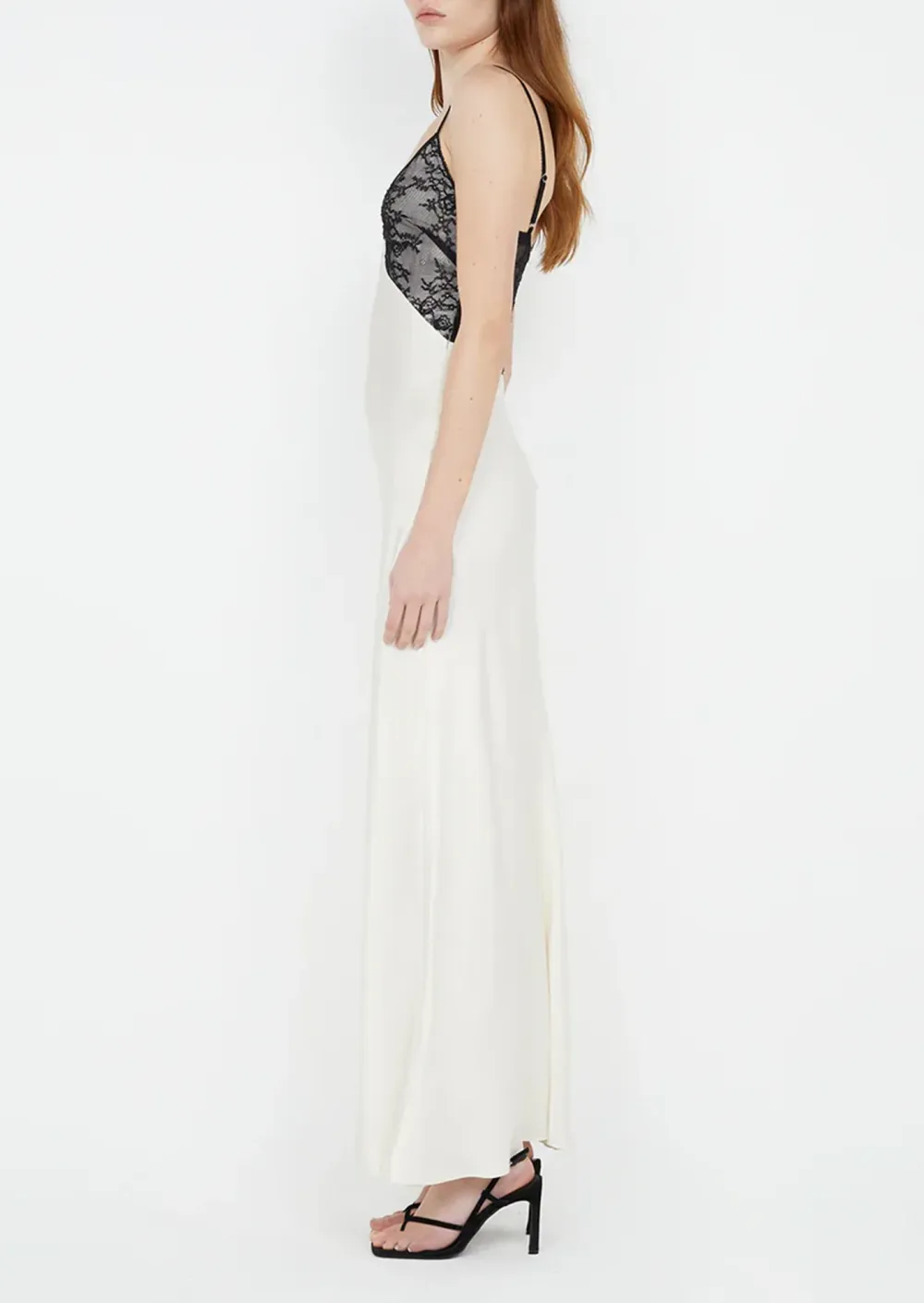 Keyhole Detail Sleeveless Maxi Dress