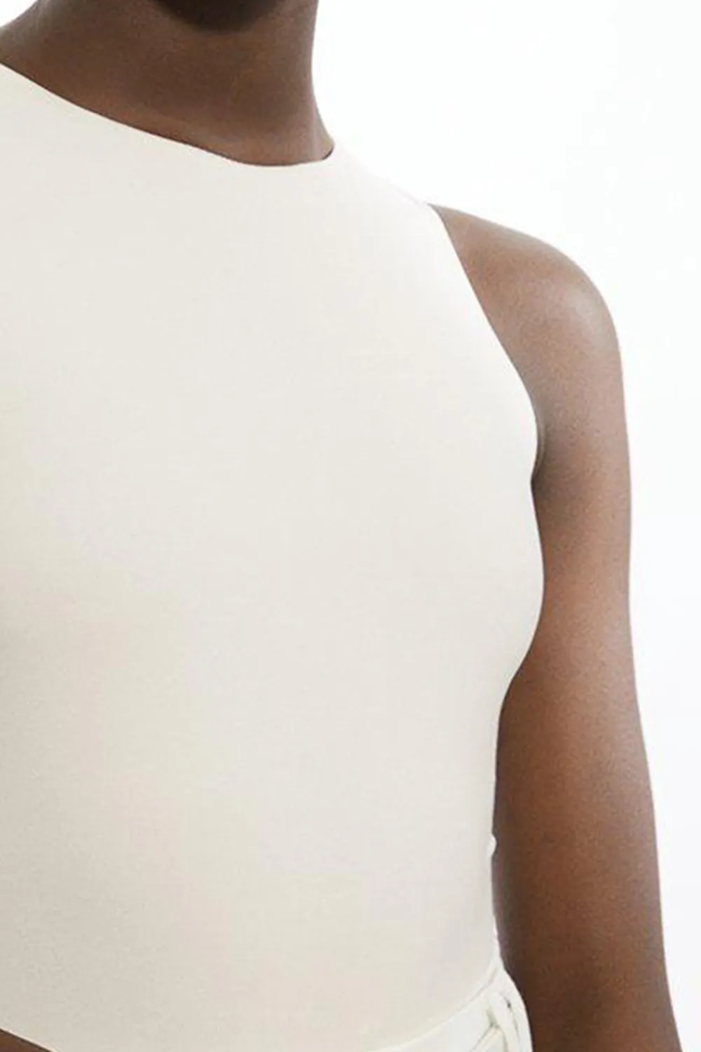Contour Jersey Halterneck Bodysuit