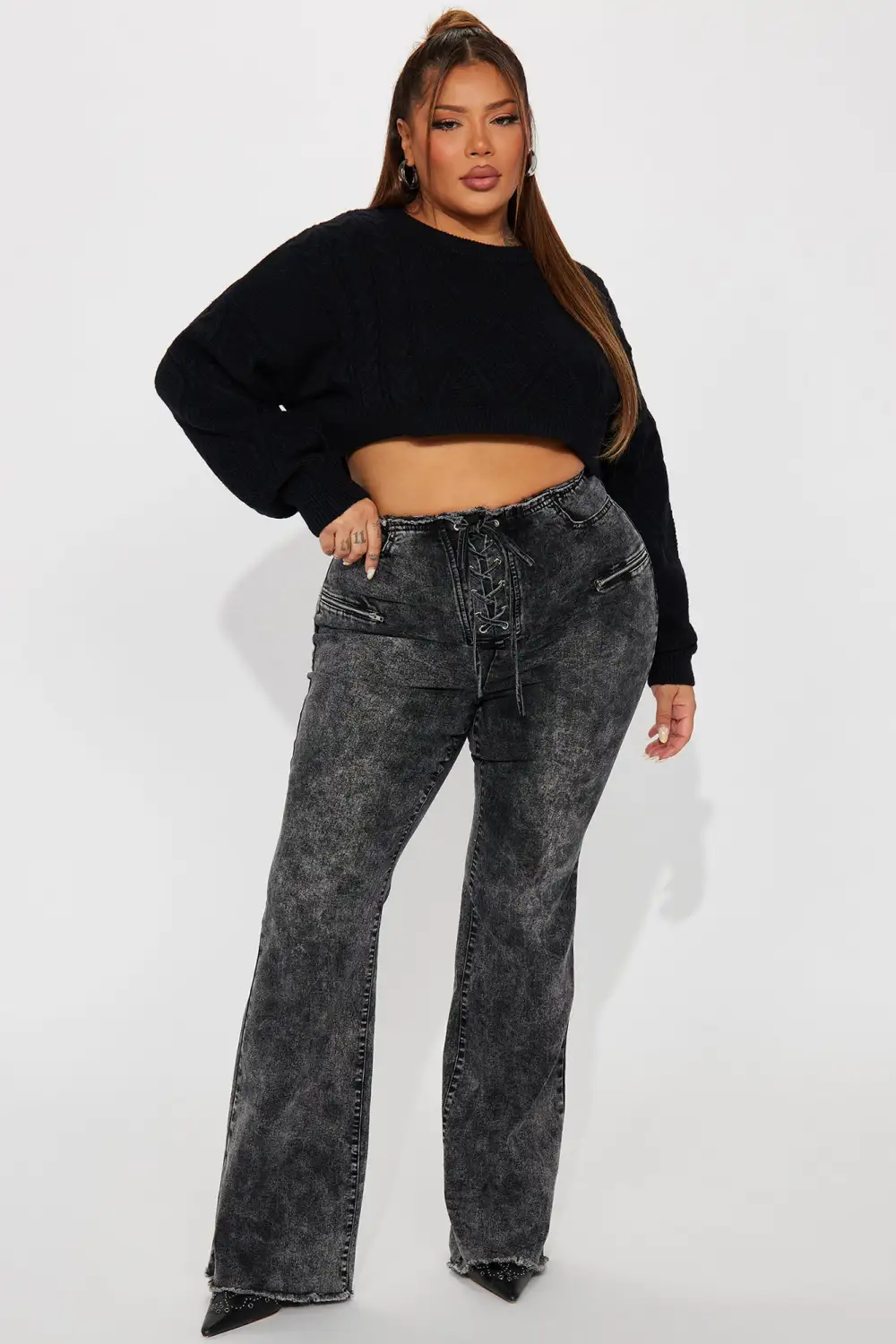 Promenade Dates Sweater - Black
