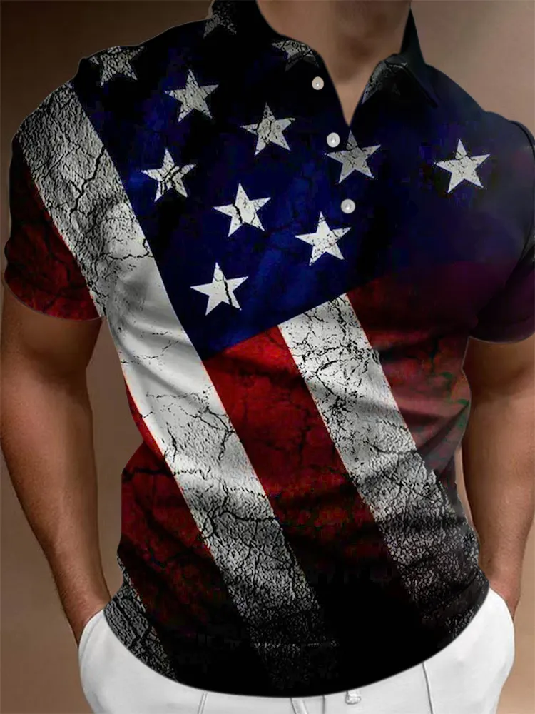 Men's Independence Day Polo Shirt