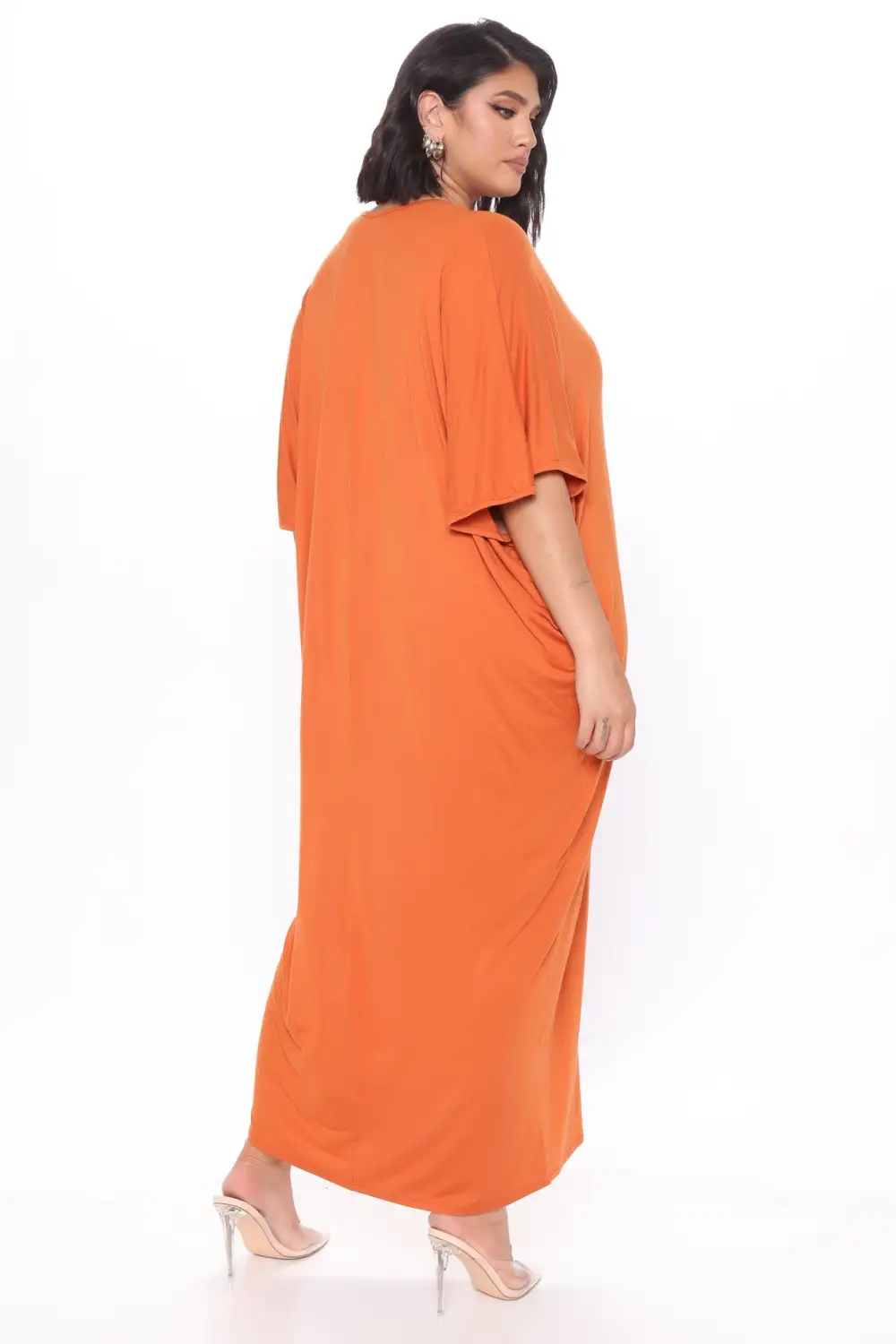 Weekend Craze Maxi Dress - Rust