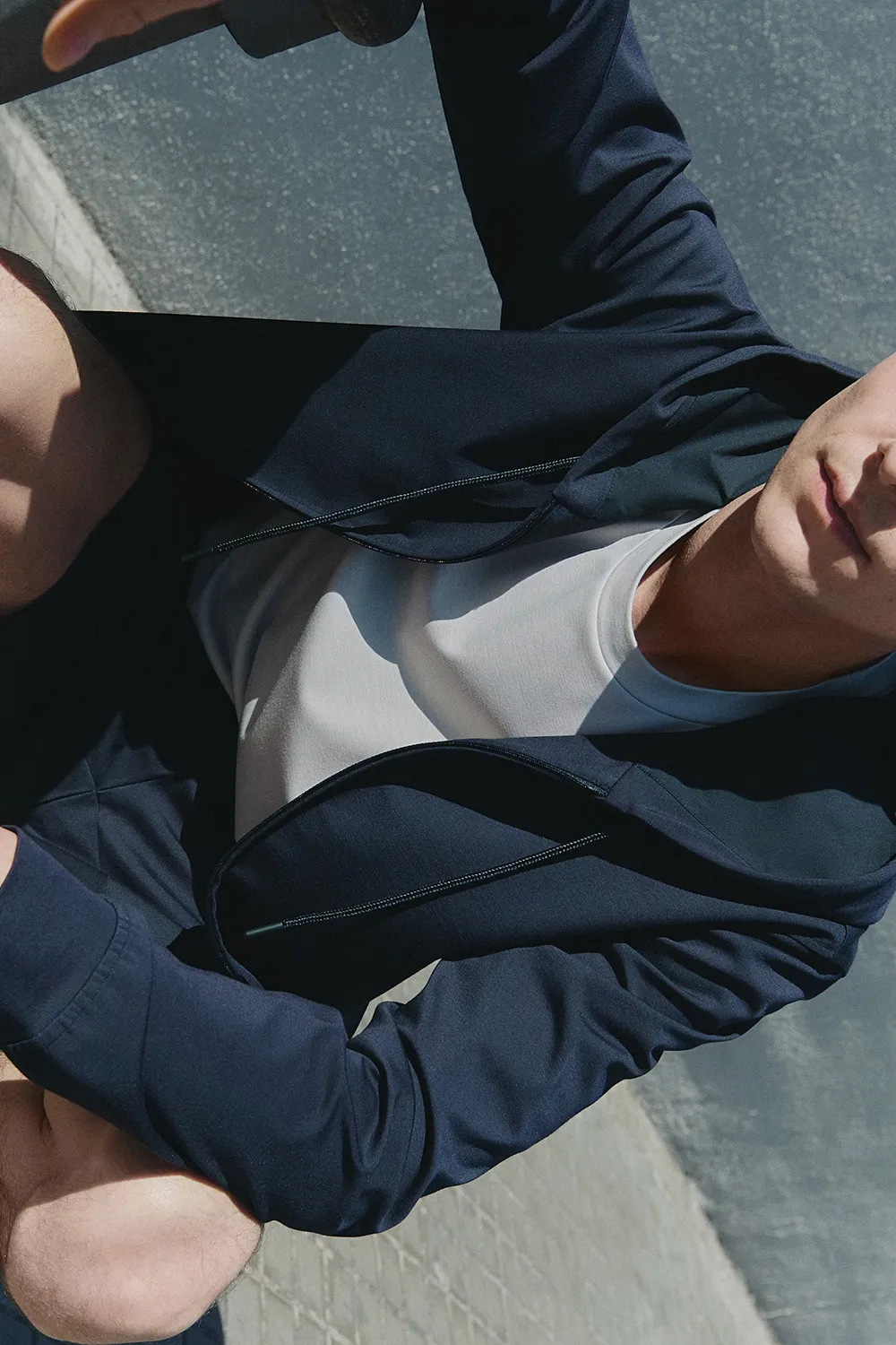 Technical Fabric Hoodie