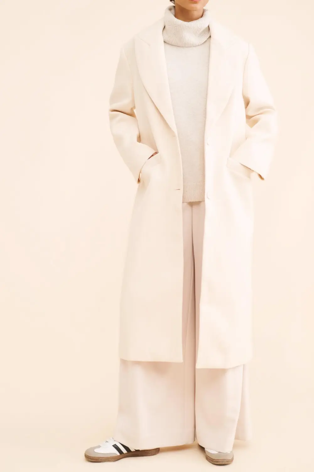Women's Cream Coat