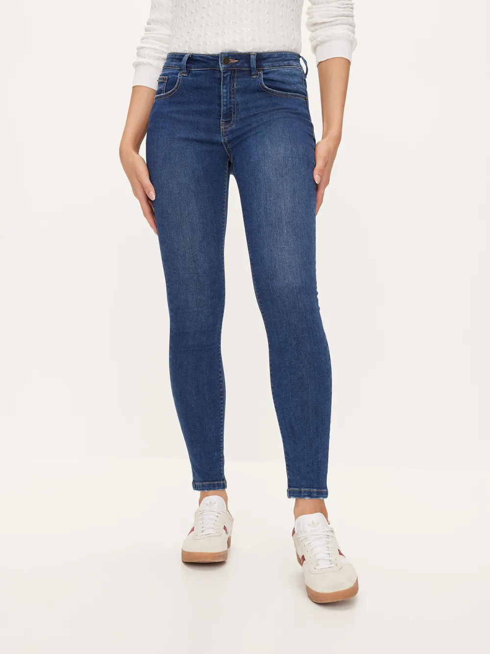 Casual Style Cotton Jean