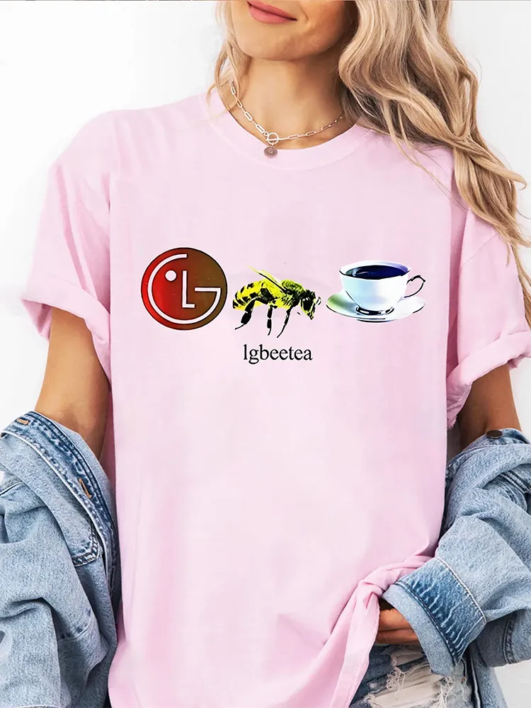 Women'S Lgbeetea Short Sleeve Round-Neck T-Shirt